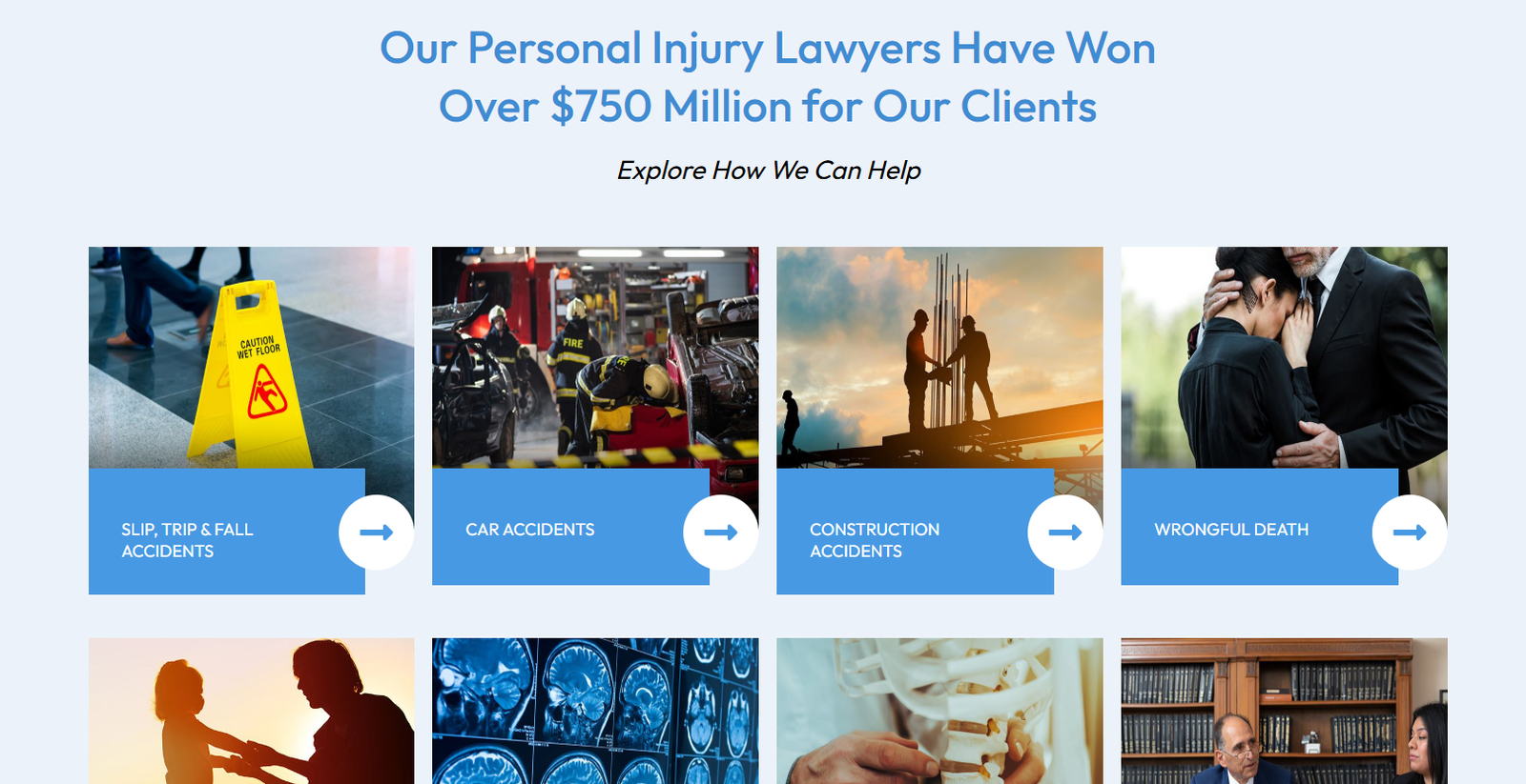 Additional UI visual showing content structure